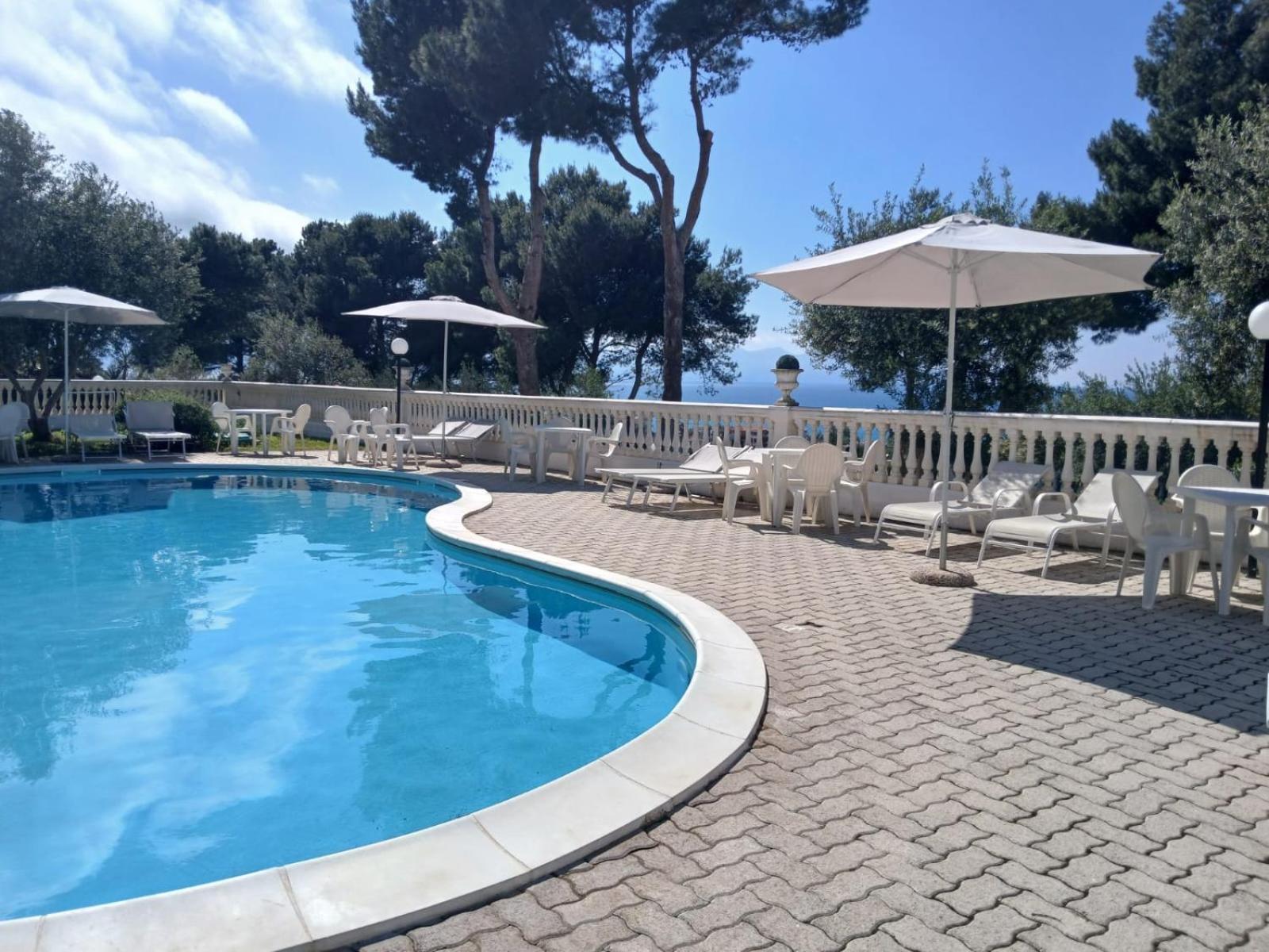 Villa Nunziatella Badia Trappeto  Bagian luar foto